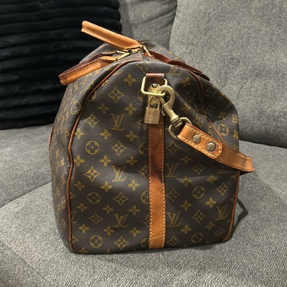 VINTAGE LOUIS VUITTON  Keepall Bandouliere 60 - Picture 4 of 15